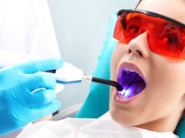 Serata laser e tessuti