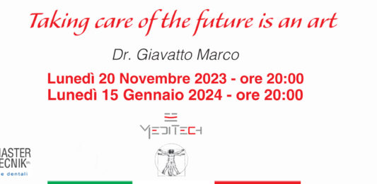 Taking care of the future is an art